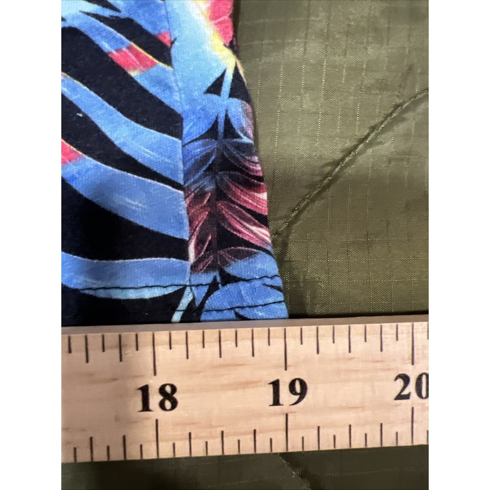 Guess LA Tank Top Mens S Black Tropical Palm Print Graphic Muscle Shirt Summer - Picture 7 of 9